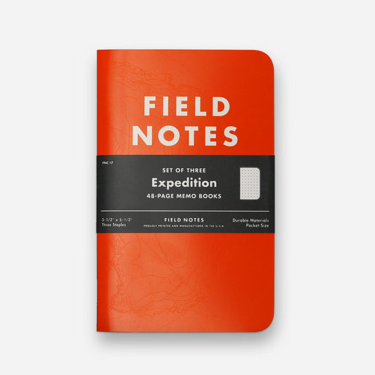 Field Notes Memo Books - Expedition (3-Pack)