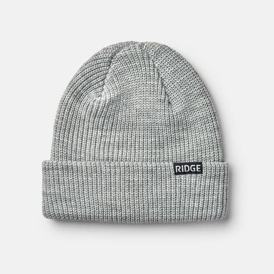 Ridge Classic Cuffed Beanie - Gunmetal