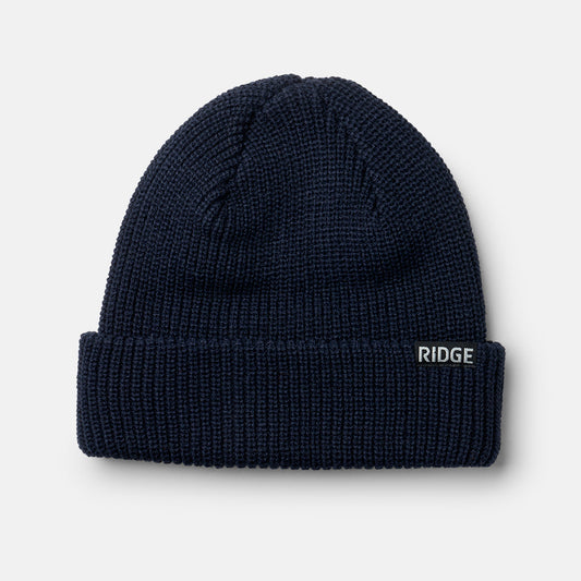 Ridge Classic Cuffed Beanie - Alpine Navy