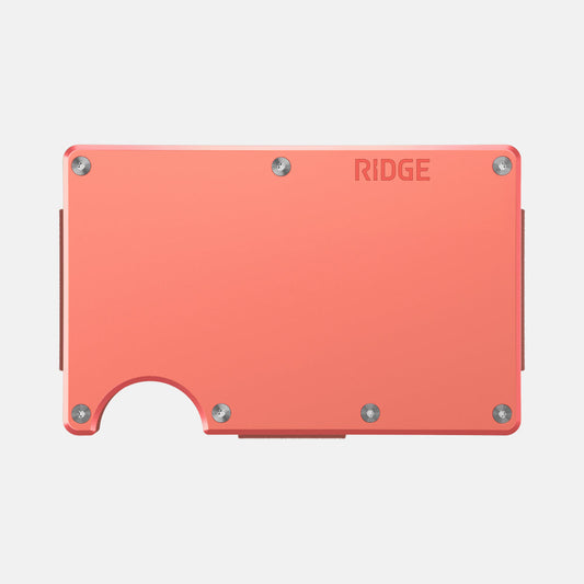 Ridge Wallet - Just Peachy
