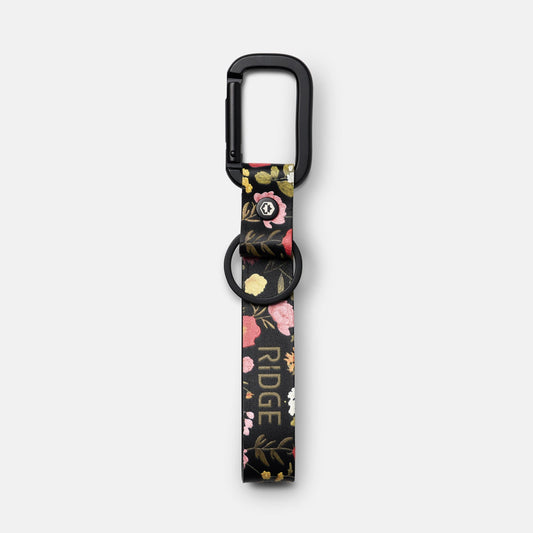 Ridge Keychain - Moonlight Garden Leather