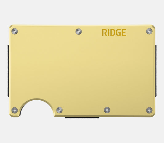 Ridge Wallet - Lemon Drop