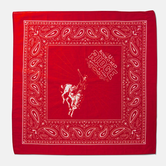 Ridge Bandana - Rodeo Red