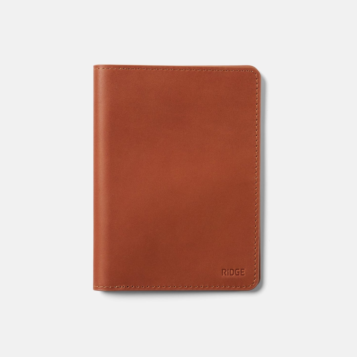 Passport Wallet - Tobacco Brown Leather