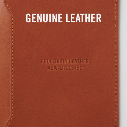 Passport Wallet - Tobacco Brown Leather