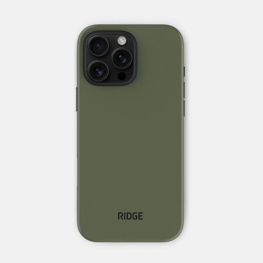 Ridge Phone Case - Matte Olive - iPhone 16 Pro Max