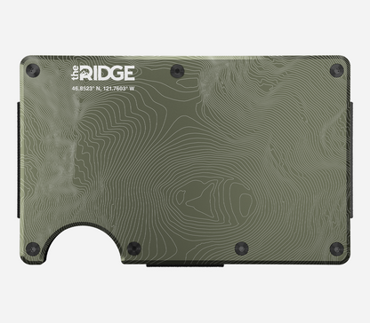 Ridge Wallet - Mount Rainier